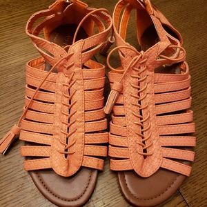 Coral Sandals